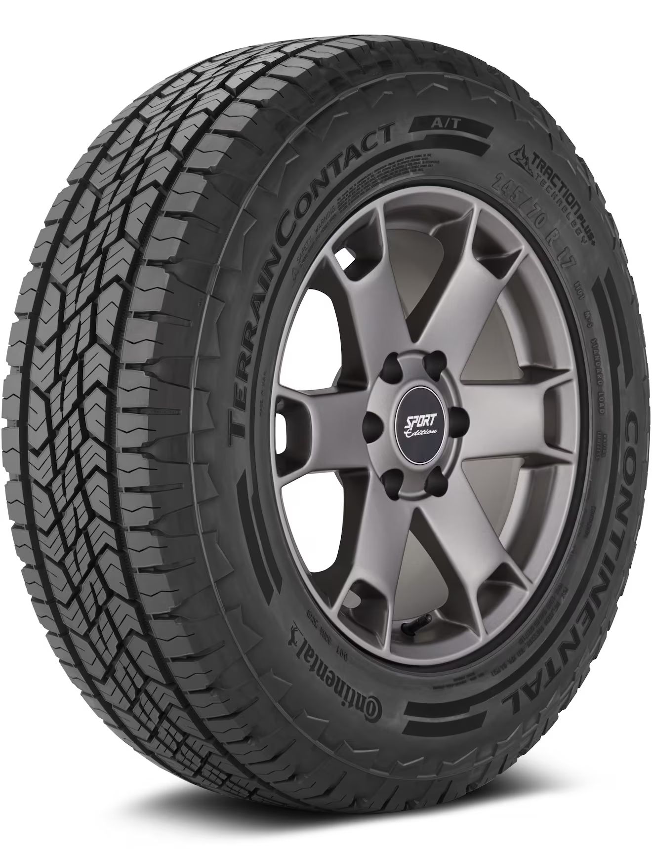 Continental TerrainContact A/T tread design